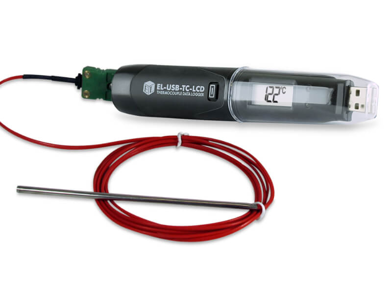 Lascar Electronics EL-USB-ULT-LCD Rejestrator ultra niskich temperatur, z LCD