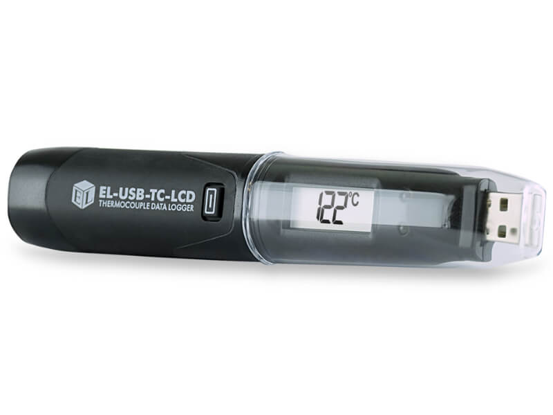 Lascar Electronics EL-USB-ULT-LCD+ Rejestrator ultra niskich temperatur o wysokiej dokładności, z LCD