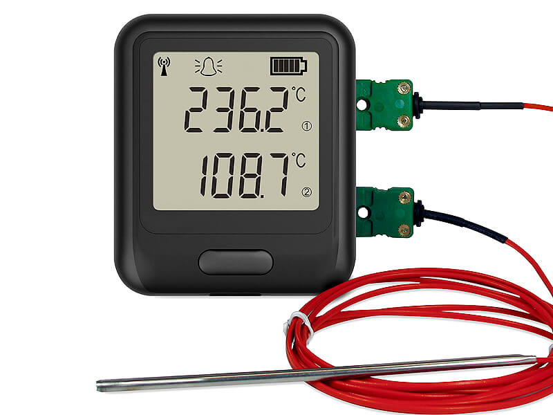 Lascar Electronics EL-WiFi-DTC 2-kanałowy bezprzewodowy rejestrator temperatury