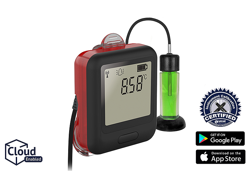 Lascar Electronics EL-WiFi-VACX Wysokiej dokładności rejestrator temperatury szczepionek