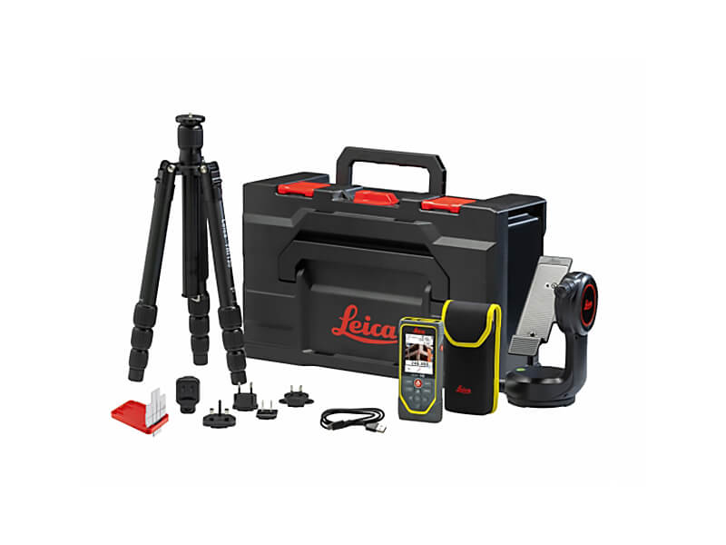 Leica Disto X6 Dalmierz laserowy, Zestaw P2P