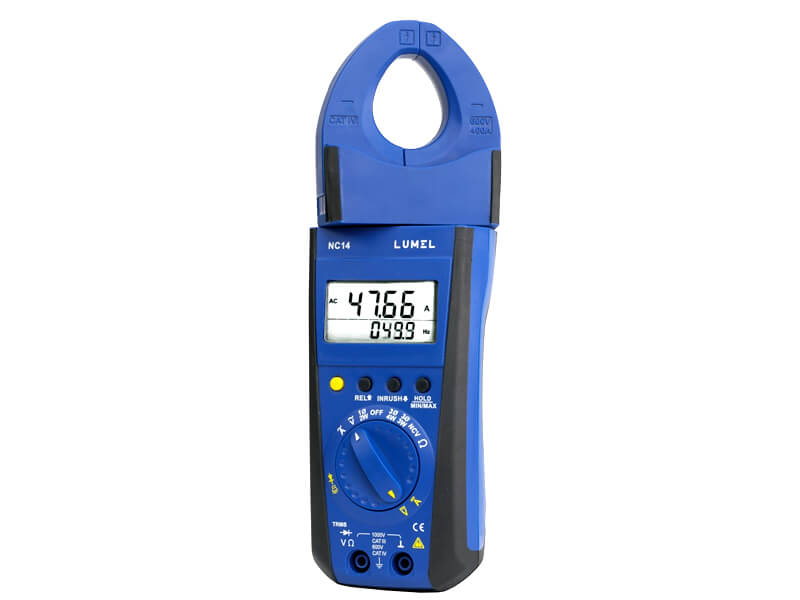 Lumel NC14 Miernik cęgowy mocy 1000 A / 400 A AC/DC