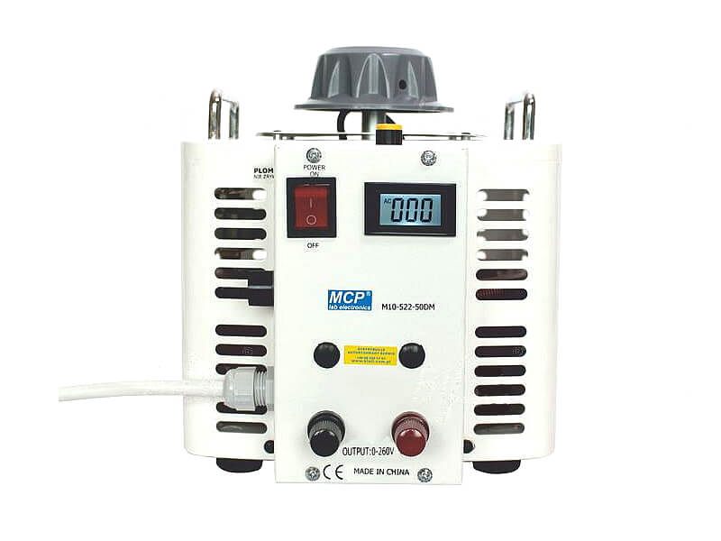 MCP M10-522 LCD Autotransformatory regulowane