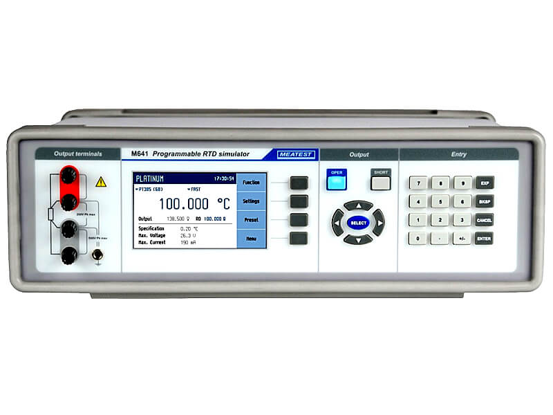 Meatest M631 Programowalny kalibrator RTD