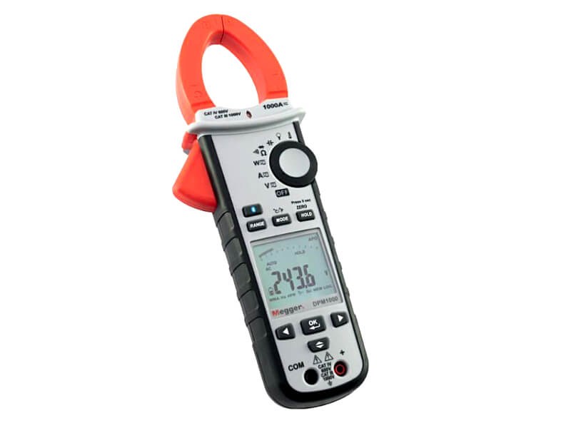 Megger DPM1000 Miernik cęgowy mocy AC/DC