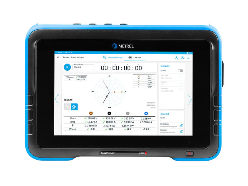 Metrel MI 2992 AD Power Analyser Analizator jakości energii klasy A