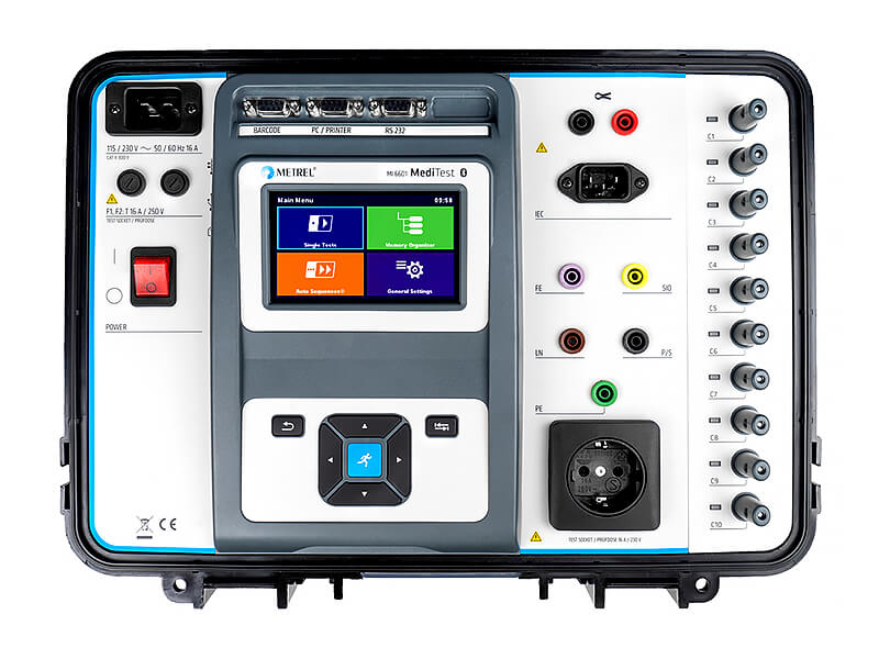 Metrel MI 6601 MediTest Tester urządzeń medycznych na zgodność z normą EN 60601