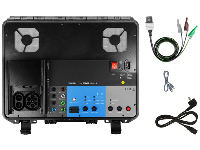 zestaw metrel a1732 adapter dc evse metrel mi 3155 2