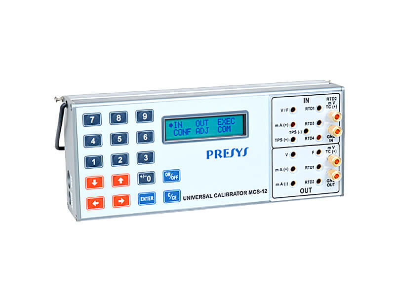 Presys MCS-12 Uniwersalny kalibrator elektryczny