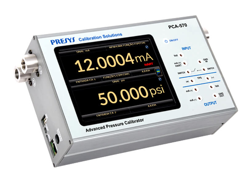 Presys PCA-570 Kalibrator ciśnienia z czujnikami 0,0125% FS