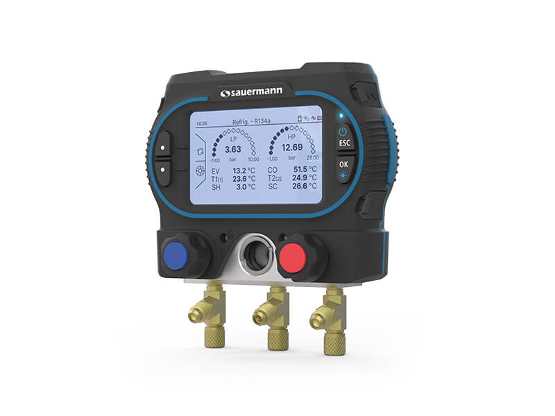 Sauermann Si-RM350 Cyfrowa 2-drogowa oprawa zaworowa