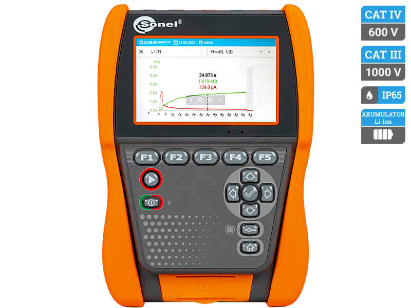 Sonel MIC-2511 Miernik rezystancji izolacji 2,5kV