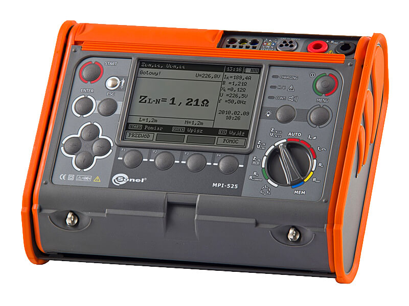 Sonel MPI-525 Wielofunkcyjny miernik instalacji 2,5kV