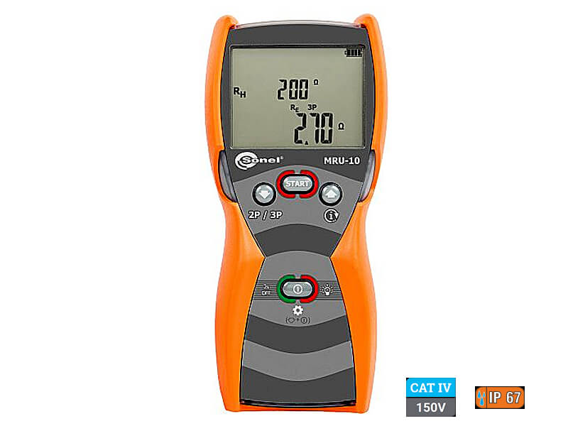 Sonel MRU-10 Miernik rezystancji uziemienia