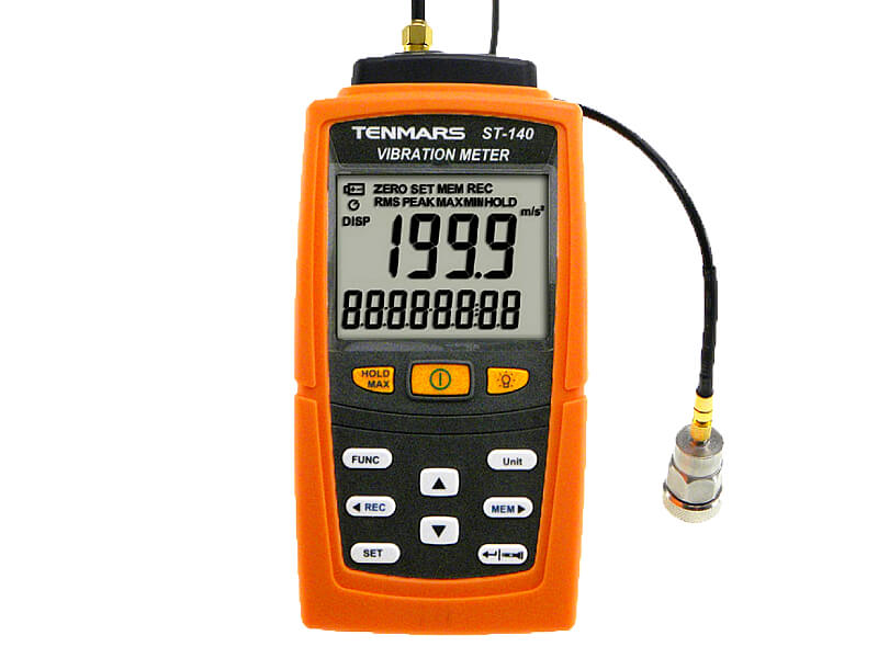 Tenmars ST140 Wibrometr 1 kanałowy 10Hz-5kHz