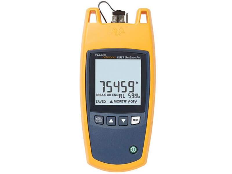 Fluke Fiber OneShot Pro Tester sieci światłowodowych