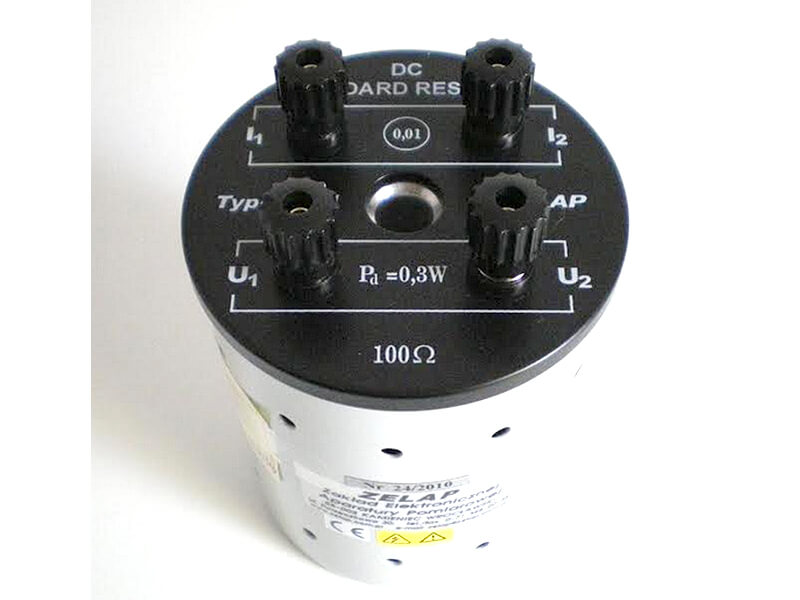 Zelap Oporniki wzorcowe DC RN-1 kl. 0,01-0,05 0,0001 Ohm...10MOhm