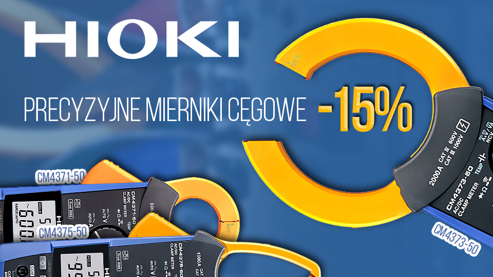 [ZAKOŃCZONE] Odkryj potencjał mierników HIOKI w świetnej cenie!