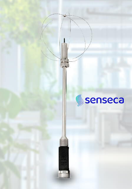 Sonda wszechkierunkowa do pomiaru prędkości powietrza, model AP3203 marki Senseca