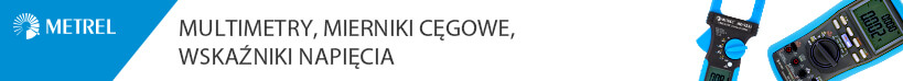 Multimetry cyfrowe i mierniki cęgowe Metrel