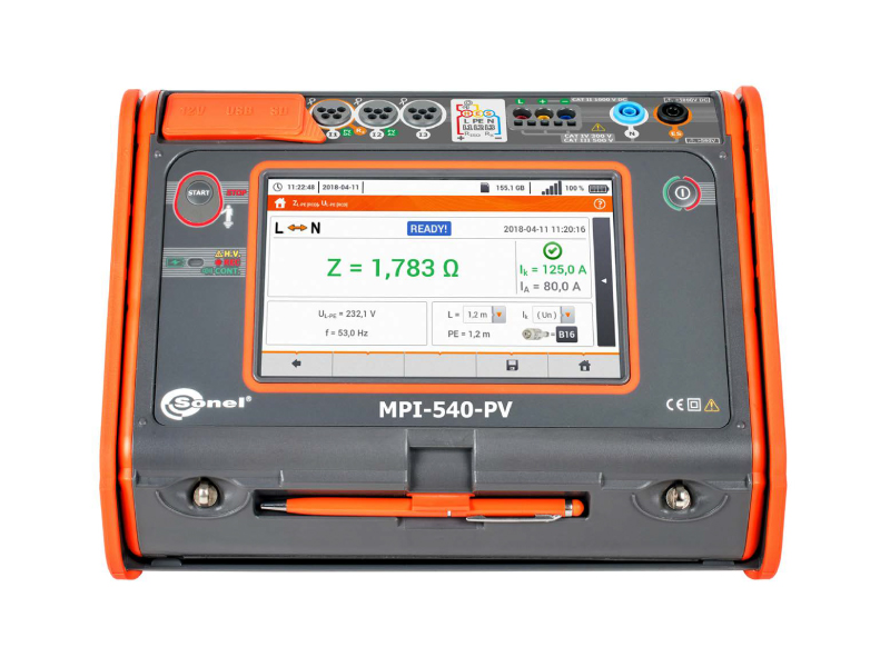 Sonel MPI-540-PV Miernik instalacji fotowoltaicznych